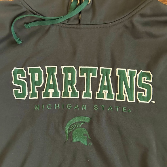 Colosseum Michigan State Hoodie Pull Over - Picture 2 of 3
